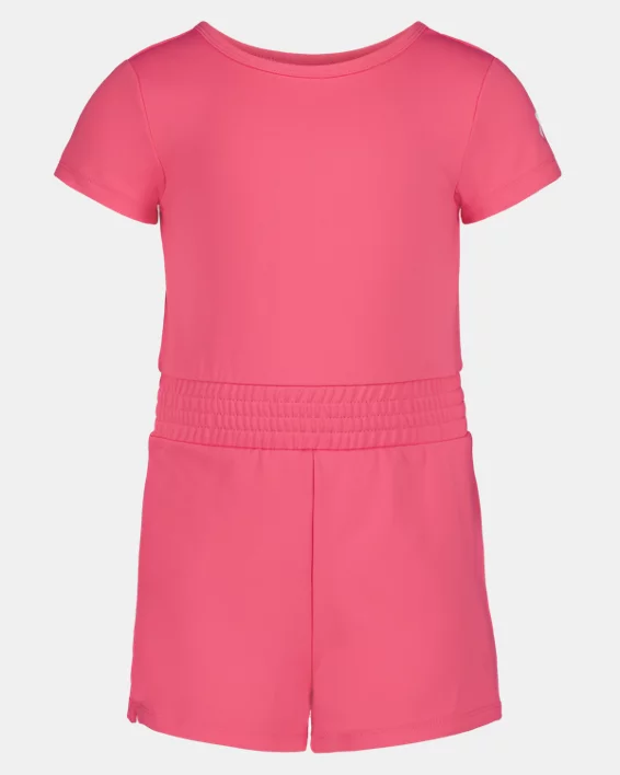 UA Short Sleeve Infant Girls Romper