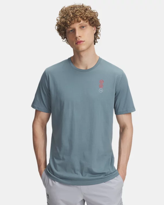 UA Circle Logo Stack Mens Short Sleeve